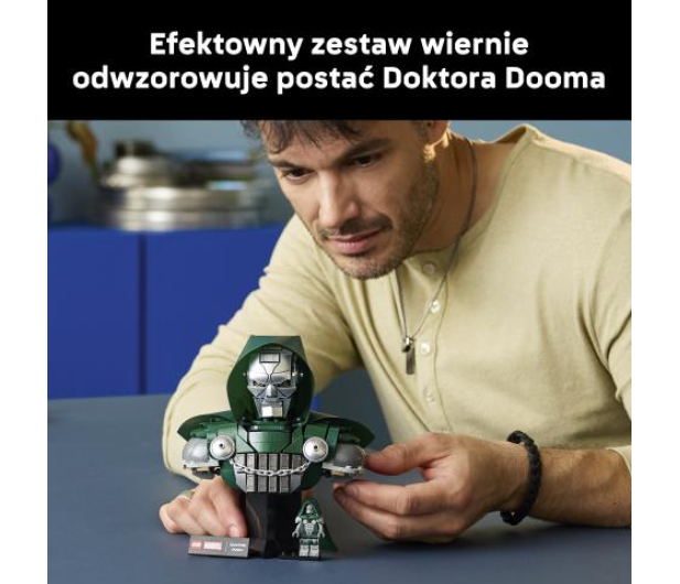 LEGO Marvel 76345 Popiersie Doktora Dooma - 1577951 - zdjęcie 9